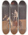 Triptych art skateboard deck of Cyprin Majernk Circus Performer On Horses by Cyprian Majernik (1909-1945)