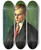 Triptych art skateboard deck of Konrad Mgi Portrait Of A Man by Konrad Magi (1878-1925)