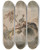 Triptych art skateboard deck of Jacob De Wit Bacchantes And Putti Amongst The Clouds by Jacob de Wit (1695-1754)