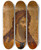 Triptych art skateboard deck of Paolo Veneziano St John The Baptist by Paolo Veneziano (1295-1362)