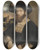 Triptych art skateboard deck of Dosso Dossi Portrait Of A Man Wearing A Black Beret by Dosso Dossi (1489-1542)