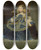 Triptych art skateboard deck of Diego Velzquez Infanta Margarita Teresa In A Blue Dress by Diego Velazquez (1599-1660)