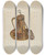 Triptych art skateboard deck of William Ludwig Cape Cod Lighter by William Ludwig