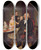 Triptych art skateboard deck of William Sidney Mount Greatgrandfathers Tale Of The Revolutiona Portrait Of Reverend Zachariah Greene by William Sidney Mount (1807-1868)