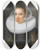 Triptych art skateboard deck of Dutch School Portrait Of A Lady With A White Ruff by Dutch School