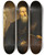Triptych art skateboard deck of Pietro Della Vecchia Imaginary Selfportrait Of Titian by Pietro della Vecchia (1602-1678)