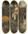 Triptych art skateboard deck of Jan Siberechts A Ford_1 by Jan Siberechts (1627-1703)