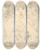 Triptych art skateboard deck of Mikul Galanda Poprsie Mladej Eny Ensk Polakt by Mikulas Galanda (1895-1938)