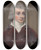 Triptych art skateboard deck of Henry Bone Sir Charles Blunt 4Th Baronet by Henry Bone (1755-1834)