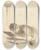 Triptych art skateboard deck of Jeanlouis Forain Forain Etching First Plate by Jean Louis Forain (1852-1931)