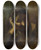 Triptych art skateboard deck of Jeanbaptiste Carpeaux Tte De Vieille Femme Italienne Dite Mre De La Palombella by Jean-Baptiste Carpeaux (1827-1875)