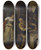 Triptych art skateboard deck of Jan Steen A Goldsmith Melting Down A Womans Jewellery In The Presence Of A Notary The Alchemist_1 by Jan Steen (1626-1679)