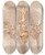 Triptych art skateboard deck of Frederic William Burton A Chandelier With The Virgin Mary Holding The Christ Child by Frederic William Burton (1816-1900)