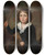 Triptych art skateboard deck of John Watson Gordon Boy With A Hoop by John Watson Gordon (1788-1864)