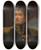 Triptych art skateboard deck of Julie Hugo Le Gnral Josephleopold Sigisbert Hugo by Julie Hugo (19-)