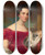 Triptych art skateboard deck of Jacob Eichholtz Jane Evans Tevis by Jacob Eichholtz (1776-1842)