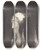 Triptych art skateboard deck of Odilon Redon Druidesse by Odilon Redon (1840-1916)