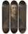 Triptych art skateboard deck of Sir Godfrey Kneller Cornelis De Bruyn 16521727 by Sir Godfrey Kneller (1646-1723)
