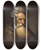 Triptych art skateboard deck of Ole Peter Hansen Balling John Brown by Ole Peter Hansen Balling (1823-1906)
