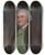 Triptych art skateboard deck of George Romney A Man Called Mr Cross by George Romney (1734-1802)