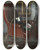 Triptych art skateboard deck of Jean Francois Gigoux Un Coin De Salon Chez Le Peintre by Jean Francois Gigoux (1806-1894)
