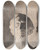 Triptych art skateboard deck of Vilhelm Hammershi Hw Bissens Portrtbuste Af Hc Andersen by Vilhelm Hammershoi (1864-1916)