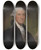 Triptych art skateboard deck of Gilbert Stuart George Washington_1 by Gilbert Stuart (1755-1828)