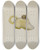 Triptych art skateboard deck of Samuel O Klein Lamp Base by Samuel O Klein