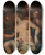 Triptych art skateboard deck of Johann Carl Loth Lucretia by Johann Carl Loth (1632-1698)