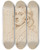 Triptych art skateboard deck of John Vanderbank The Younger Selfportrait by John Vanderbank the younger (1694-1739)