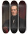 Triptych art skateboard deck of Nathaniel Jocelyn Cornelius Vanderbilt by Nathaniel Jocelyn (1796-1881)