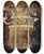 Triptych art skateboard deck of Pierrepaul Prudhon La Victoire Et La Paix by Pierre-Paul Prud'hon (1758-1823)