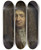Triptych art skateboard deck of Willem Van Mieris Portrait Of A Man by Willem Van Mieris (1662-1747)