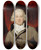 Triptych art skateboard deck of Sir Thomas Lawrence Ewan Law Mp by Sir Thomas Lawrence (1769-1830)