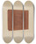 Triptych art skateboard deck of William Paul Childers Shaker Medicine Chest by William Paul Childers