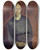 Triptych art skateboard deck of Franz Marent Portrait Of A Woman Mrs Isch by Franz Marent (1895-1918)
