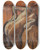 Triptych art skateboard deck of Edgar Degas Aprs Le Bain Femme Sessuyant_2 by Edgar Degas (1834-1917)