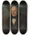 Triptych art skateboard deck of Antoni Ziemicki Portrait Of Edward Szydowski by Antoni Ziemiecki (1806-1870)