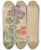 Triptych art skateboard deck of Ma Yuanyu Chrysanthemums by Ma Yuanyu (1669-1722)