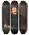 Triptych art skateboard deck of Anton Einsle Friedrich Otto Von Leber Altertumsforscher Und Schriftsteller by Anton Einsle (1801-1871)