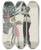 Triptych art skateboard deck of Francisco Javier Gos Les Prparatifs De Nol Robe Daprsmidi De Redfern by Francisco Javier Gose (1876-1915)