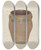 Triptych art skateboard deck of Jerome Hoxie Two Handled Preserve Crock by Jerome Hoxie
