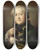 Triptych art skateboard deck of Carl Gustaf Pilo Carl Alexander Von Ungernsternberg by Carl Gustaf Pilo (1711-1793)
