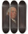 Triptych art skateboard deck of Gilbert Stuart Judge Stephen Jones by Gilbert Stuart (1755-1828)