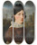 Triptych art skateboard deck of Jakob Christoph Miville Portrait Of The Artists Sisterinlaw Elise Mivillebaumann by Jakob Christoph Miville (1786-1836)