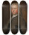 Triptych art skateboard deck of Bartholomew Dandridge Portrait Of A Man In A Lace Cravat by Bartholomew Dandridge (1691-1754)