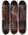 Triptych art skateboard deck of Rudolf Ernst Entering The Temple by Rudolf Ernst (1854-1932)