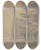 Triptych art skateboard deck of Thodore Rousseau Landscape A Grove Of Trees Standing Near A River by Theodore Rousseau (1812-1867)