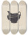 Triptych art skateboard deck of William Ludwig Moravian Pitcher by William Ludwig