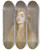 Triptych art skateboard deck of Paul Csar Helleu Portrait Of Mlle Blanche De Pas by Paul Cesar Helleu (1859-1927)